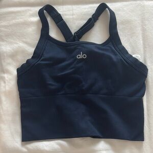 ALO Yoga Navy Tank Top